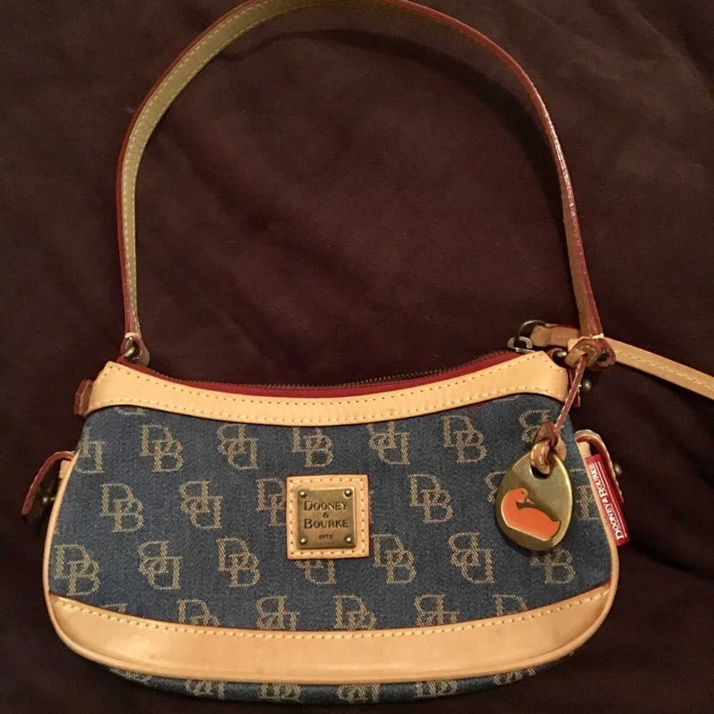 Dooney & Bourke Vintage Denim Purse (Rare)